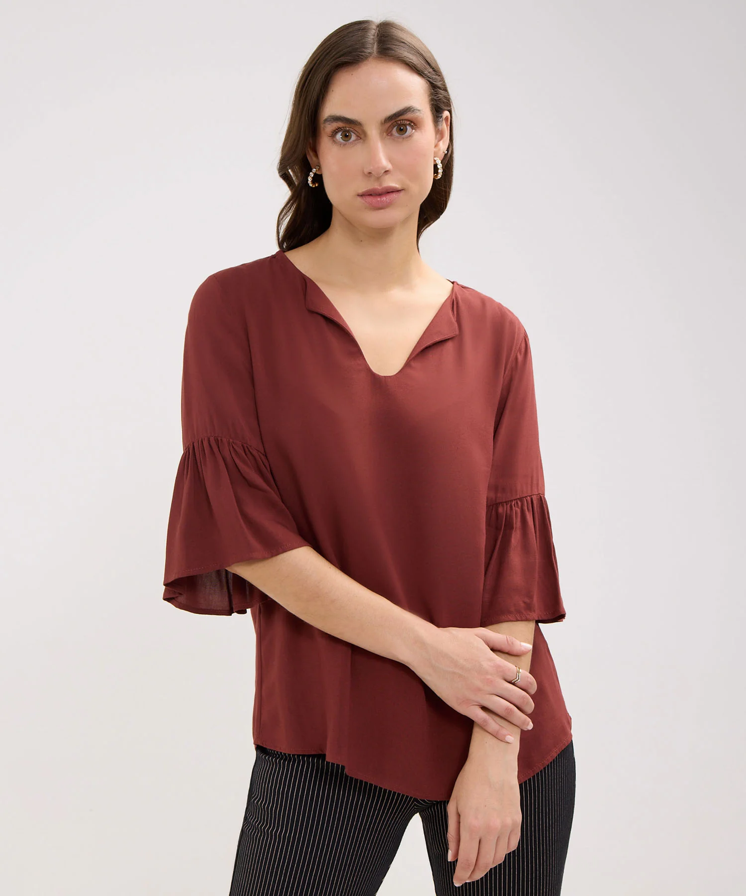 BLUSA MANGA CORTA 30123368 - Image 3