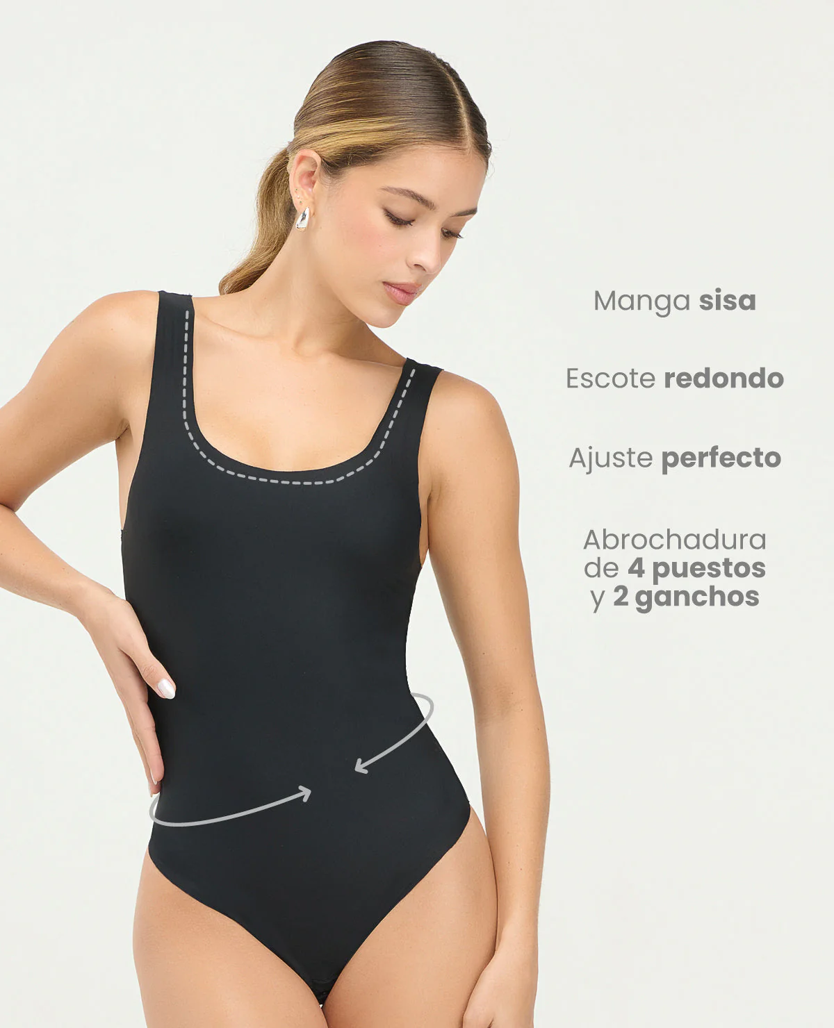BODY MANGA SISA | ESCOTE PROFUNDO - Image 2