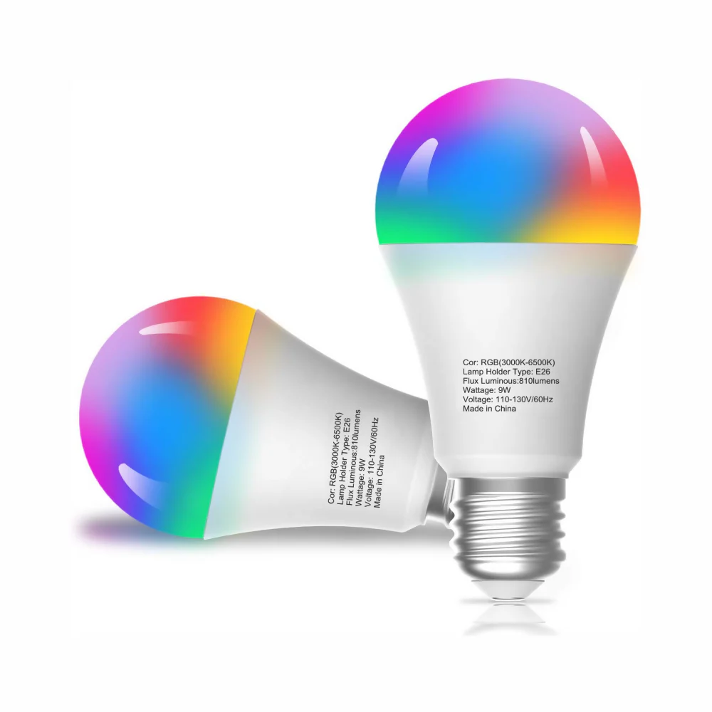 BOMBILLO LED INTELIGENTE WIFI MULTICOLOR ALEXA Y GOOGLE HOME - Image 6