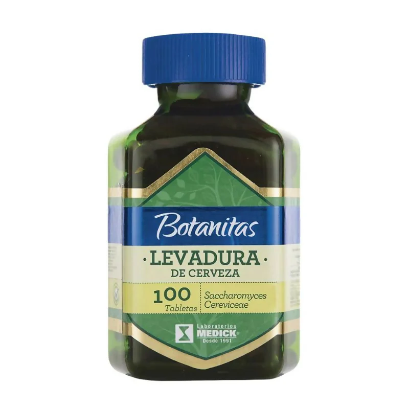 BOTANITAS LEVADURA DE CERVEZA X 100TABS