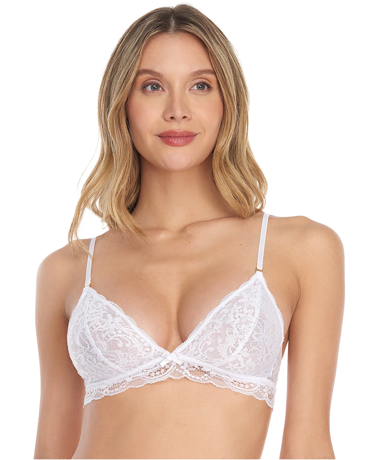 BRALETTE | TIPO TOP | ESCOTE DEFINIDO | ELÁSTICO INTERNO | EN ENCAJE_ REF: 46156 - Image 2