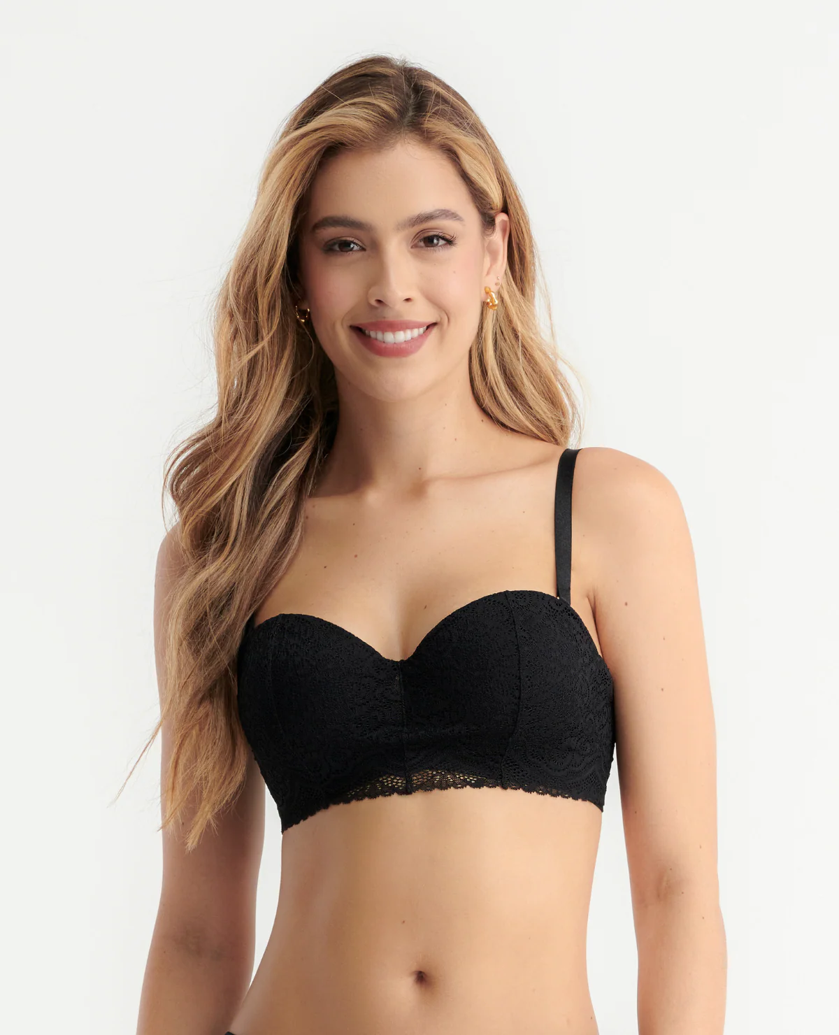 BRASIER REALCE MEDIO | TIPO STRAPLESS | CON VARILLAS | CON POWERNET | CARGADERAS GRADUABLES Y REMOVIBLES_REF: 49230 - Image 2