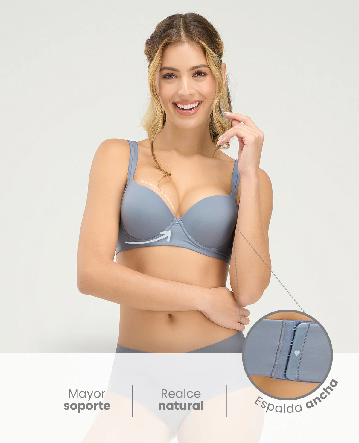 BRASIER REALCE NATURAL | COPA LISA - Image 2