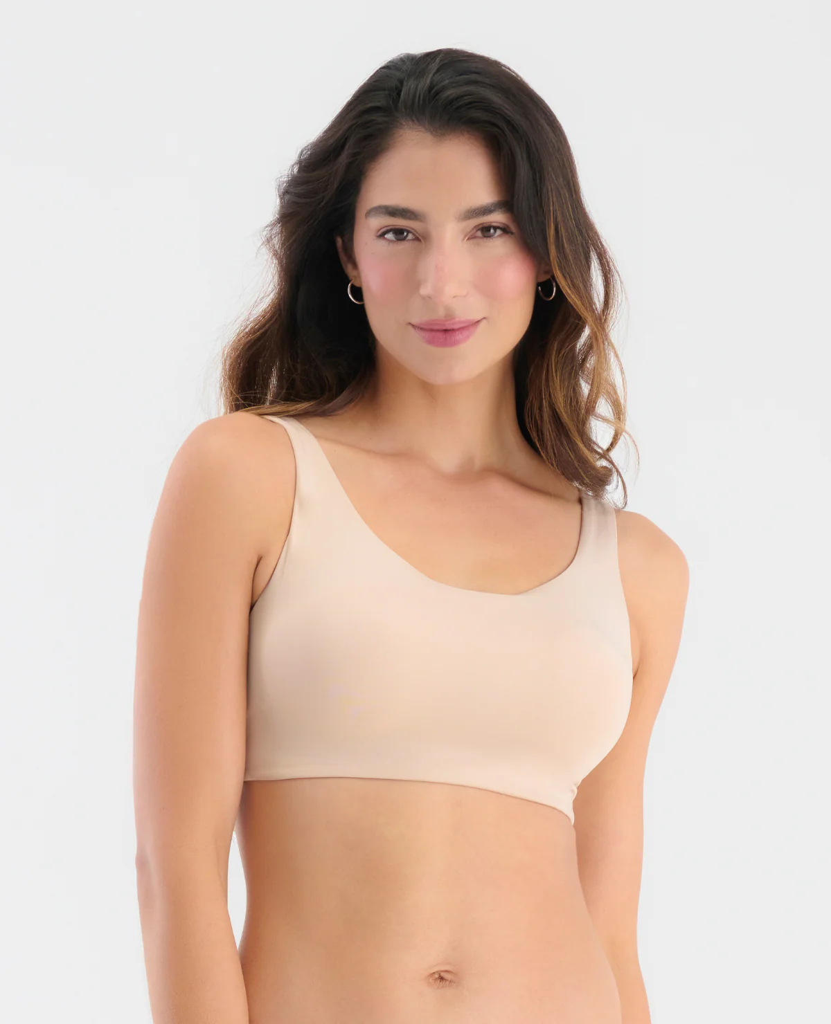 BRASIER TIPO TOP | REALCE NATURAL | SIN VARILLAS