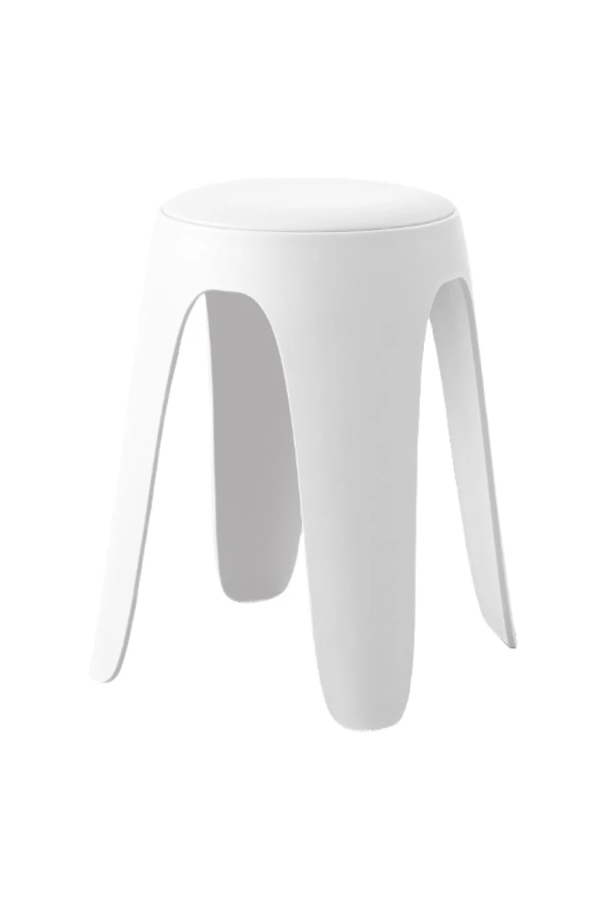 BUTACO CON COJIN ELSE, COLOR BLANCO, DISEÑO MODERNO INCLUYE COJÍN X2 - Image 4