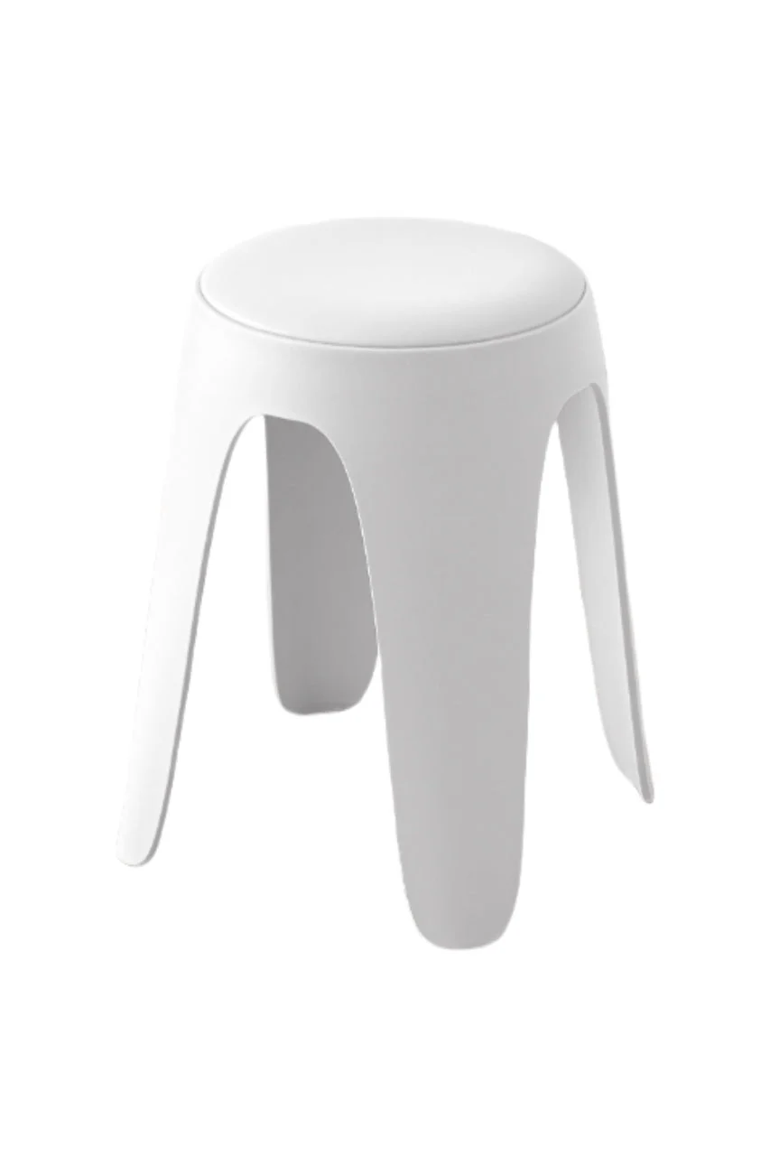 BUTACO CON COJIN ELSE, COLOR BLANCO, DISEÑO MODERNO INCLUYE COJÍN X2 - Image 5
