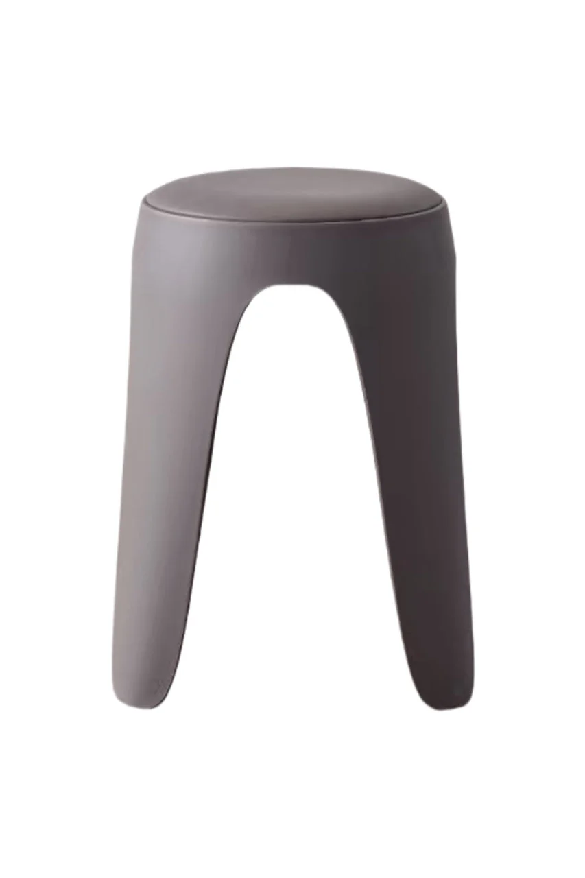 BUTACO CON COJIN ELSE, COLOR GRIS OSCURO, DISEÑO MODERNO INCLUYE COJÍN X2 - Image 2