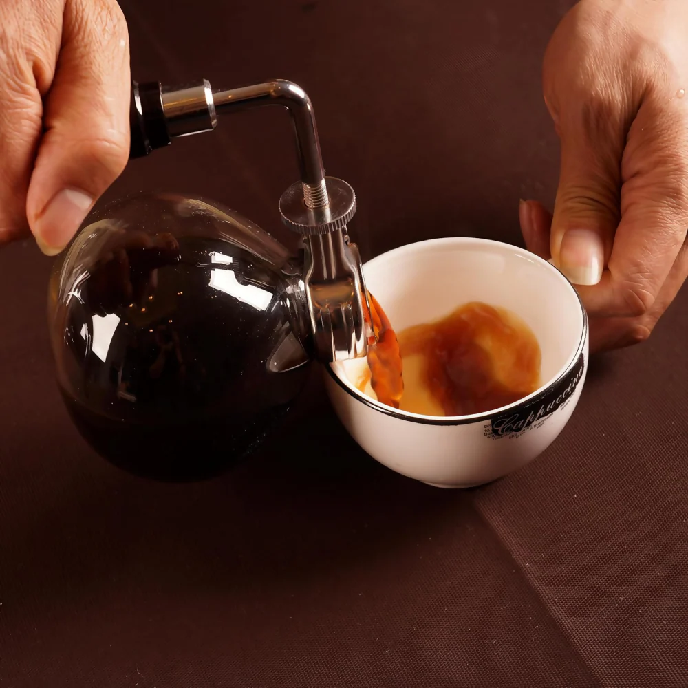 CAFETERA SIFÓN JAPONÉS DE VIDRIO DE BOROSILICATO 5 TAZAS - Image 7