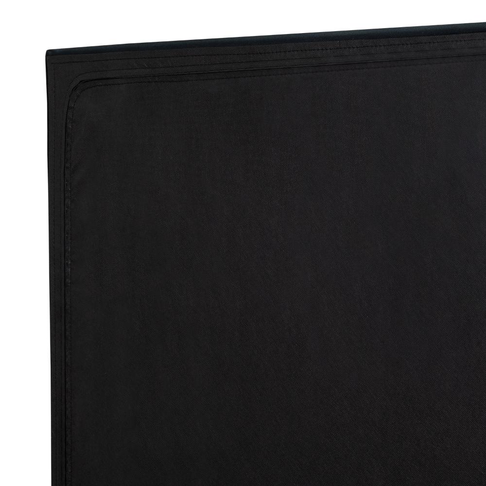 Cama Doble Lisa, Negro, Madera roble tapizada - Image 19