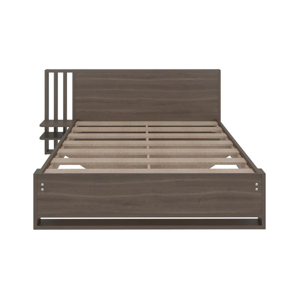 CAMA DOBLE VANEZ, MILAN, CON ESPALDAR ALTO INCLUYENDO TENDIDA DE TABLAS - Image 5