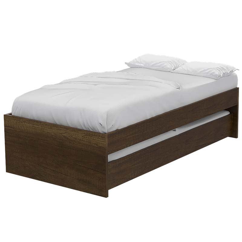 CAMA NIDO INFANTIL GINEBRA, COBRE, CON TARIMA INFERIOR Y RODACHINES PARA SU FÁCIL DESPLAZAMIENTO - Image 2