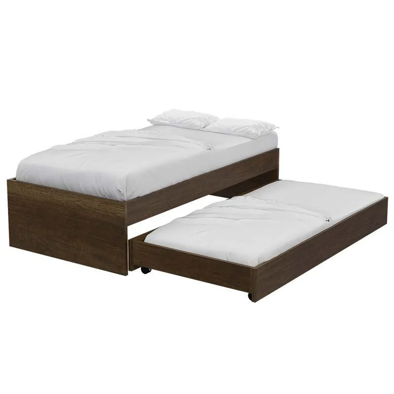 CAMA NIDO INFANTIL GINEBRA, COBRE, CON TARIMA INFERIOR Y RODACHINES PARA SU FÁCIL DESPLAZAMIENTO - Image 3