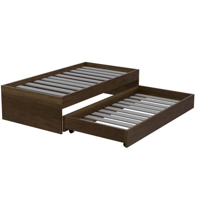 CAMA NIDO INFANTIL GINEBRA, COBRE, CON TARIMA INFERIOR Y RODACHINES PARA SU FÁCIL DESPLAZAMIENTO - Image 6