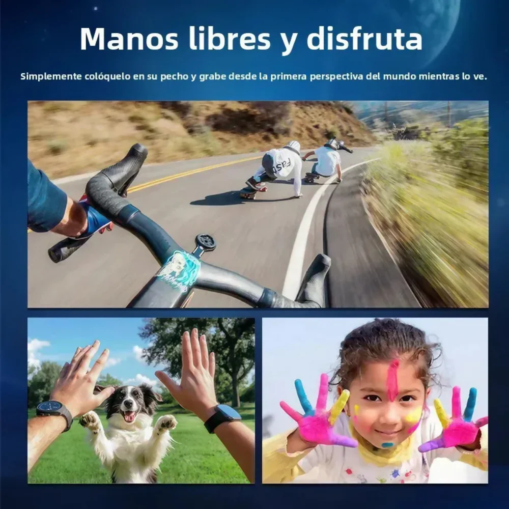 CAMARA DEPORTIVA MINI SPORT CAM WIFI LENTE MAGNETICA FULL HD - Image 6