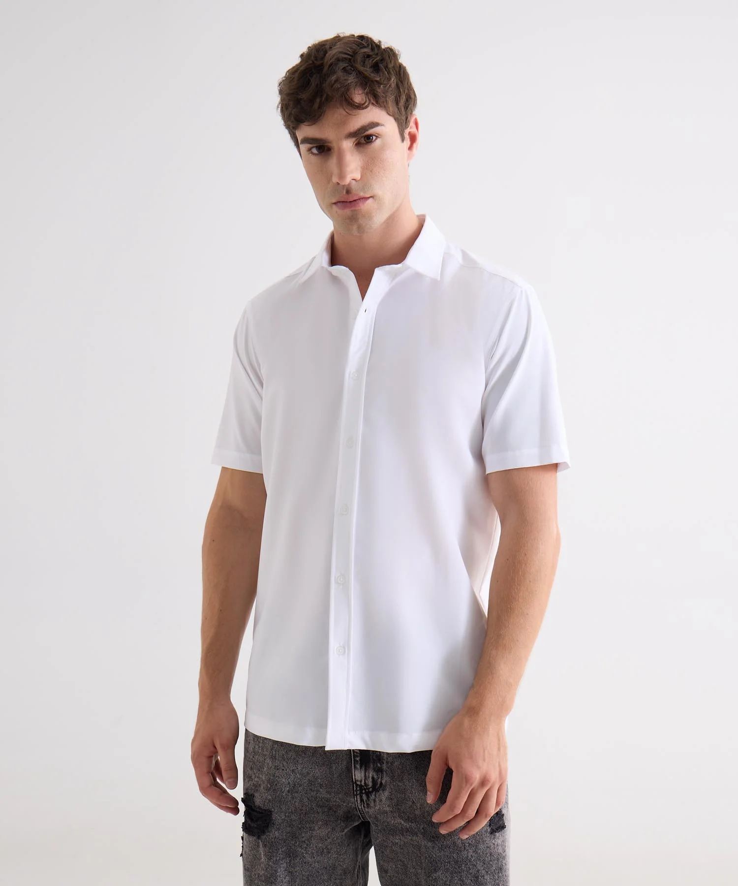 CAMISA MANGA CORTA SIN BOLSILLO 45012221