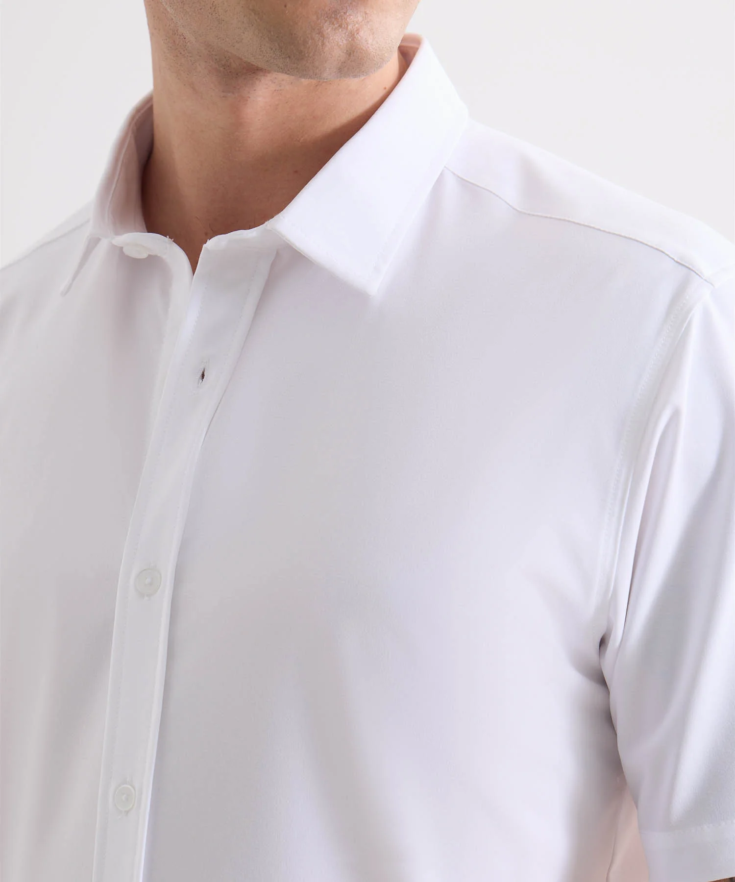 CAMISA MANGA CORTA SIN BOLSILLO 45012221 - Image 3