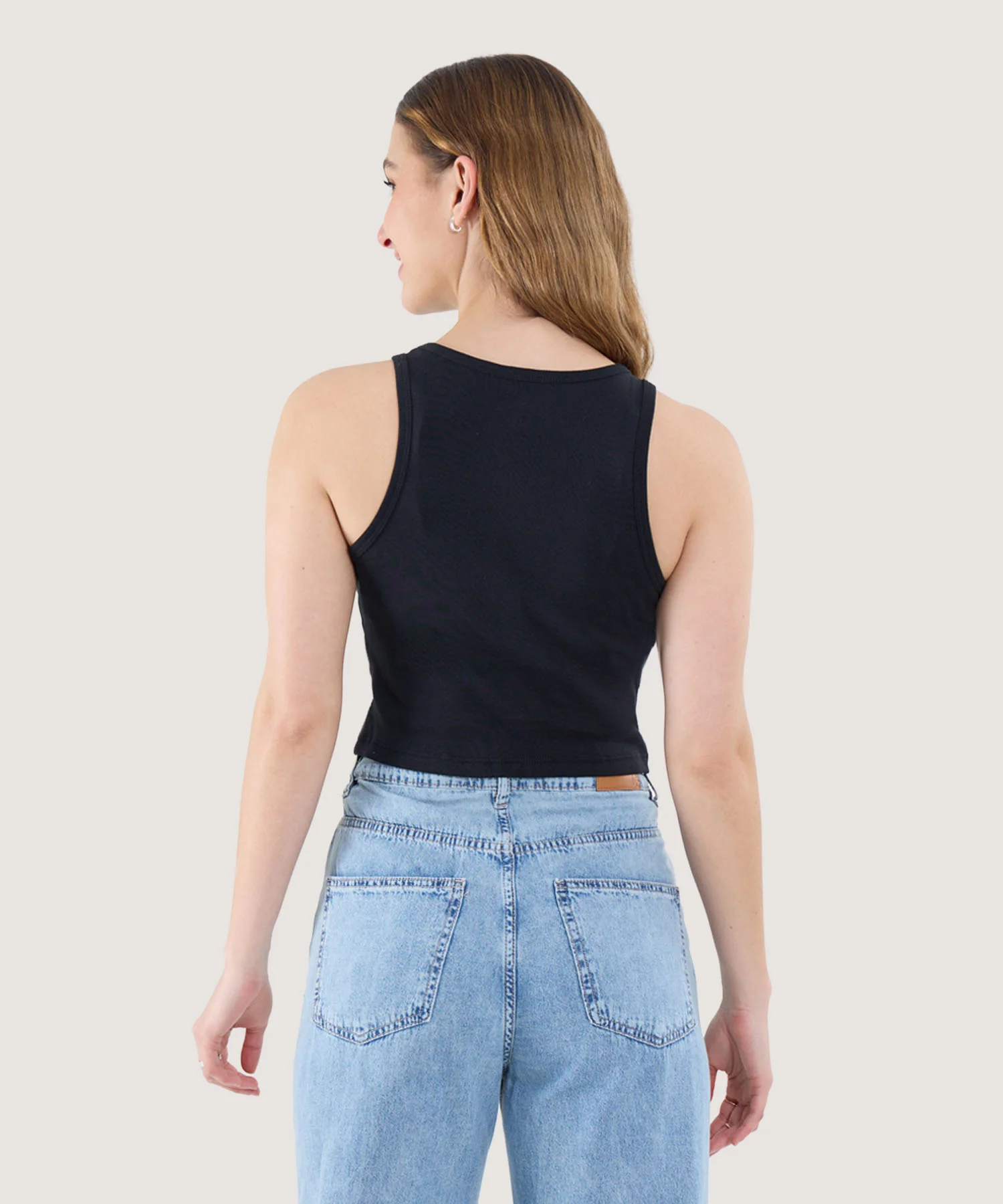 CAMISETA CROP TOP MANGA SISA 40092240 - Image 7
