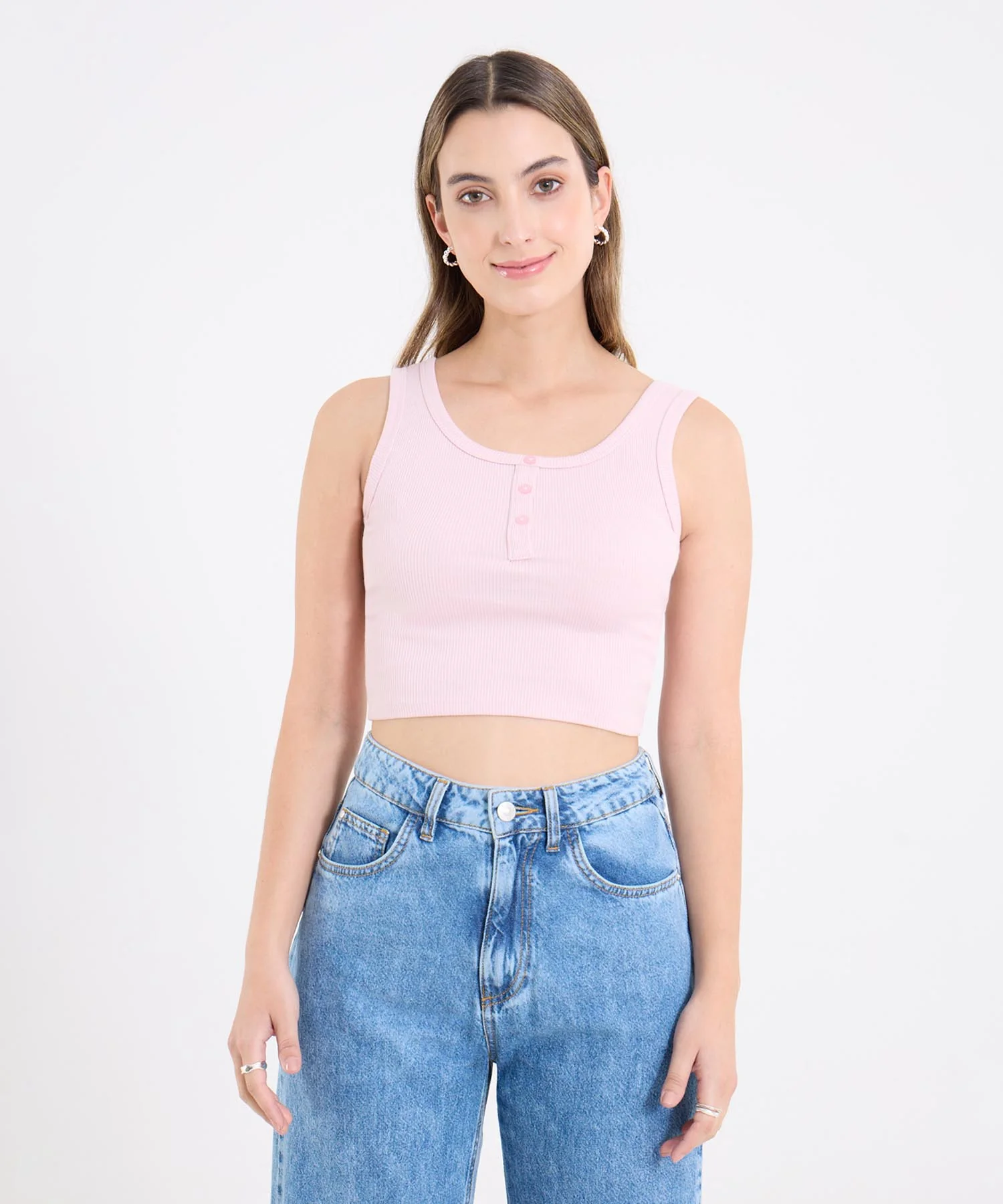 CAMISETA CROP TOP MANGA SISA 40092692