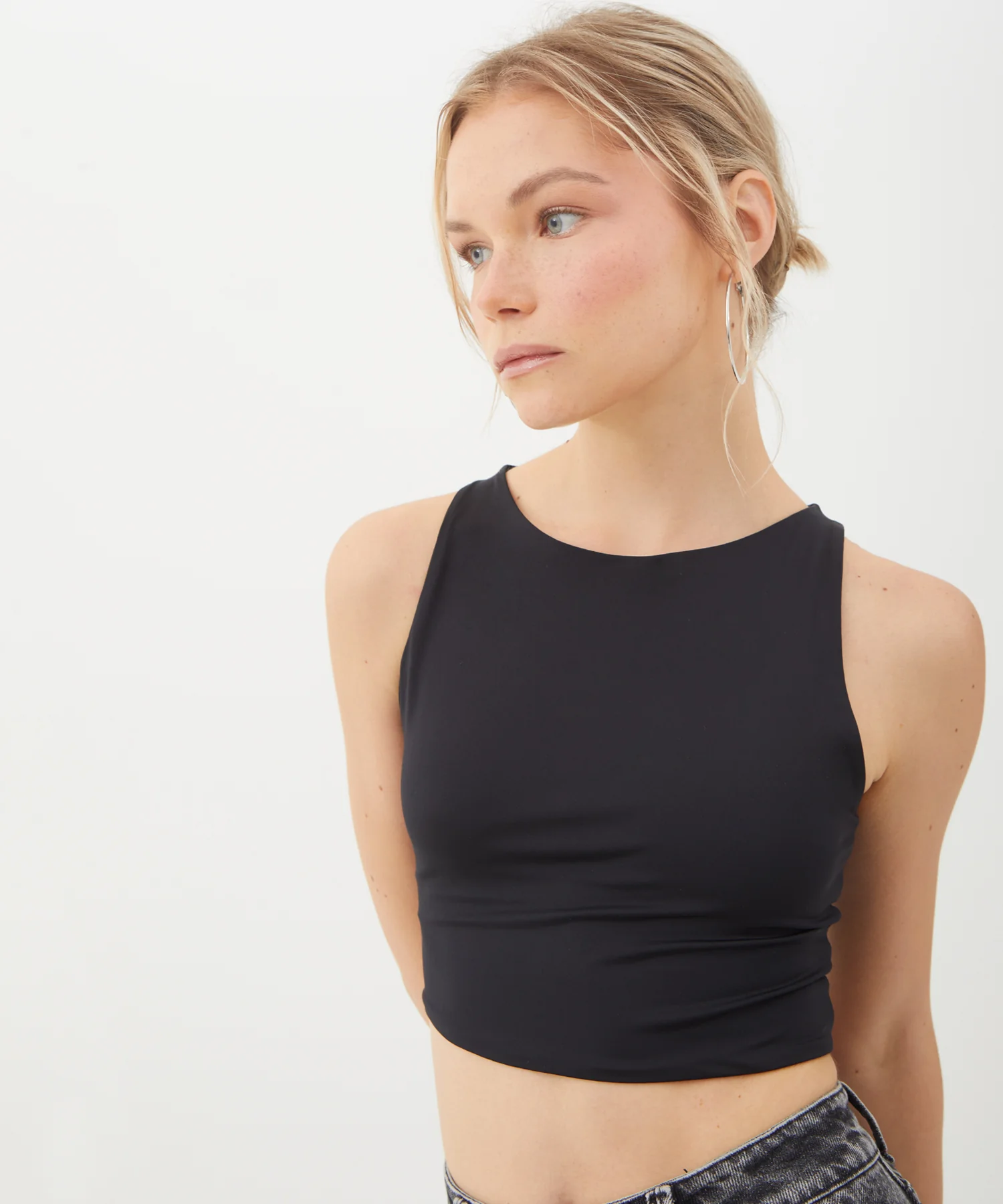CAMISETA CROP  UNICOLOR 28094665 - Image 3