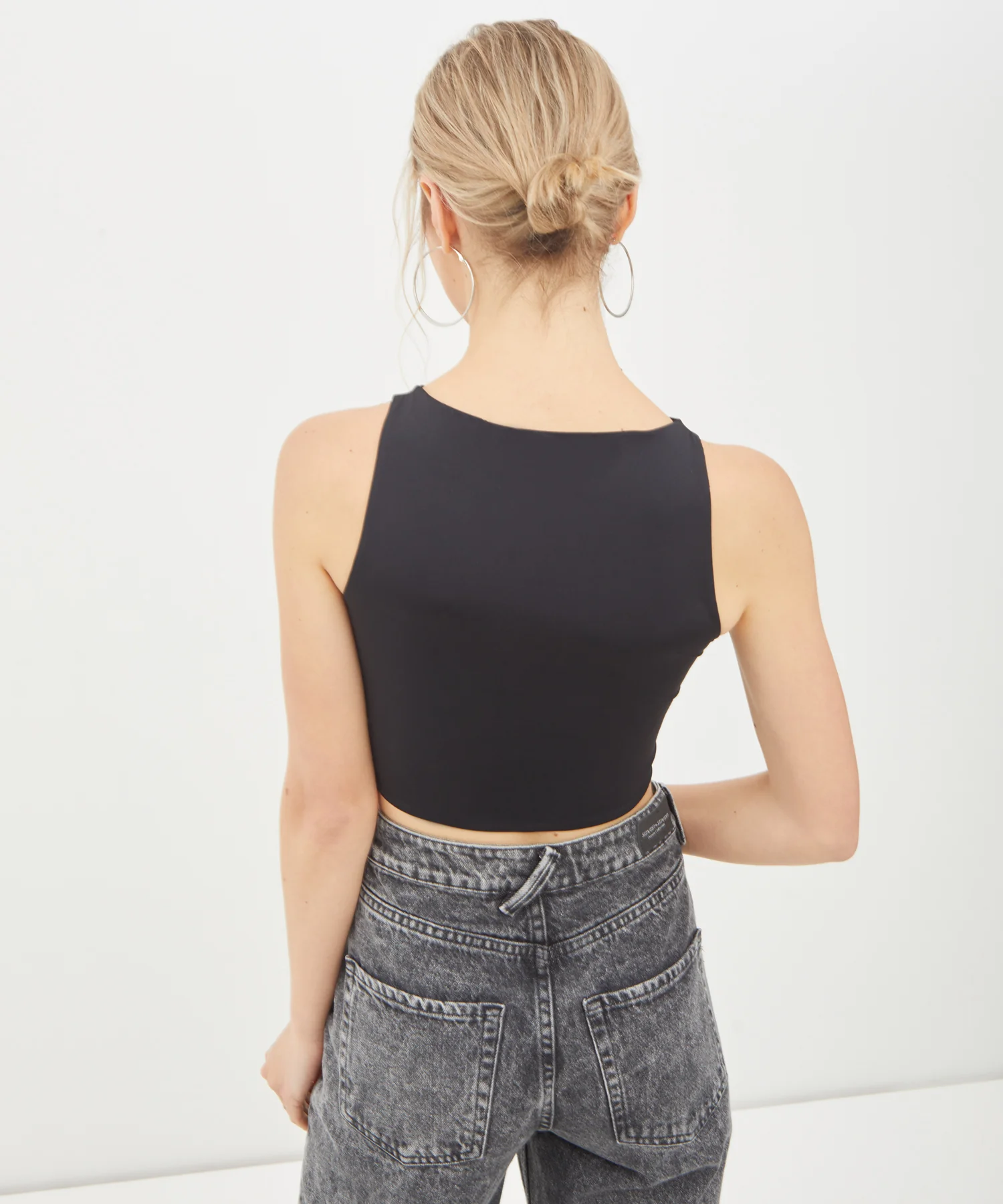 CAMISETA CROP  UNICOLOR 28094665 - Image 4