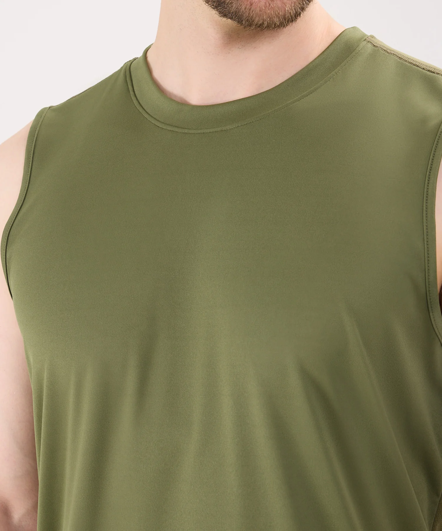 CAMISETA M/S UNICOLOR CON ESPALDA TEXTURIZADA 44090858 - Image 3