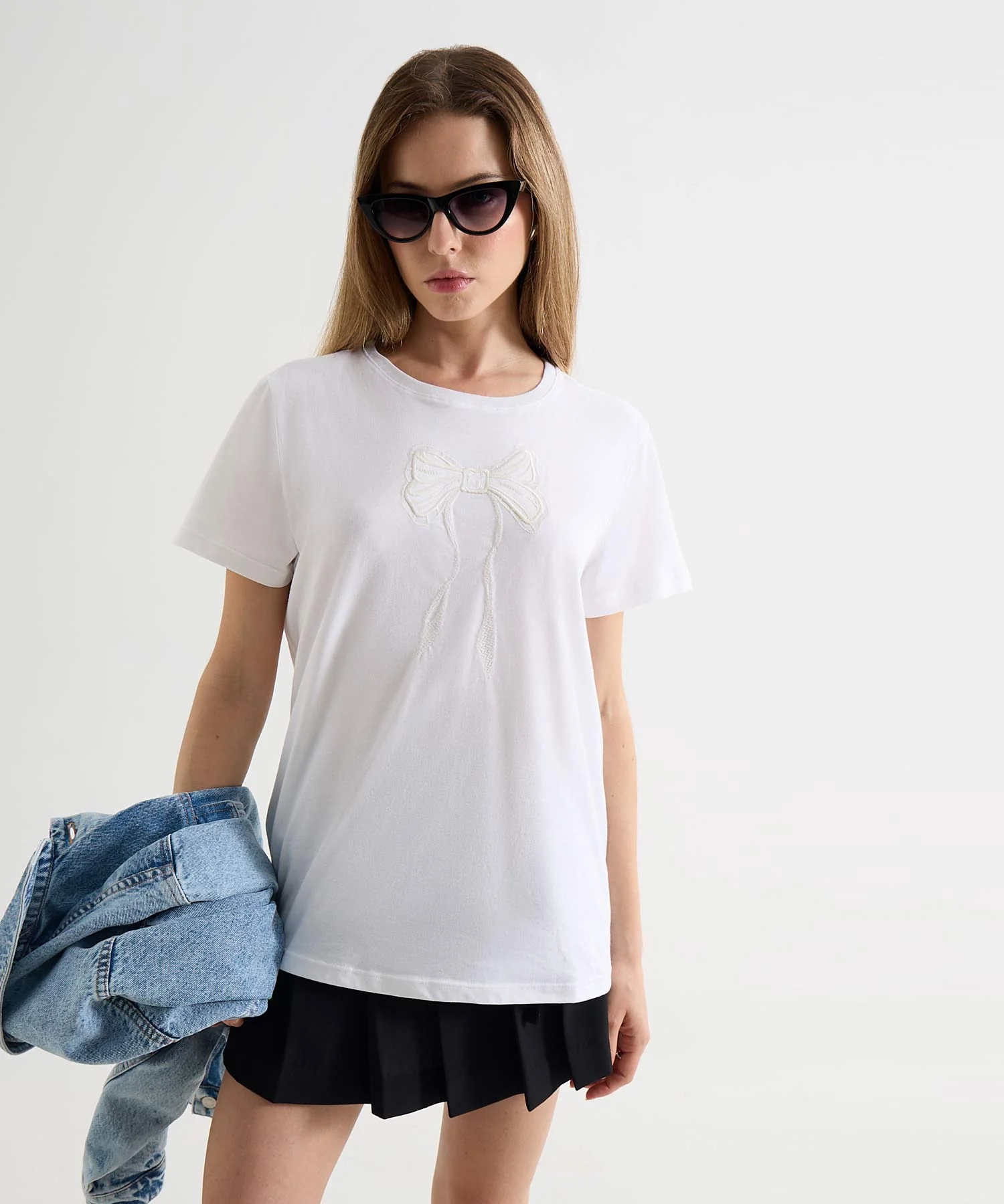 CAMISETA MANGA CORTA CUELLO REDONDO 28096358