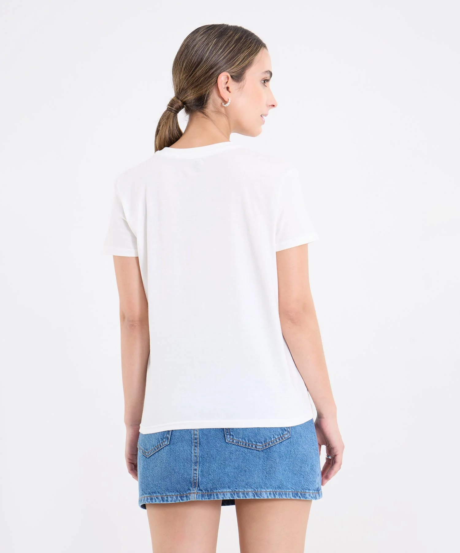 CAMISETA MANGA CORTA CUELLO REDONDO 40092706 - Image 2