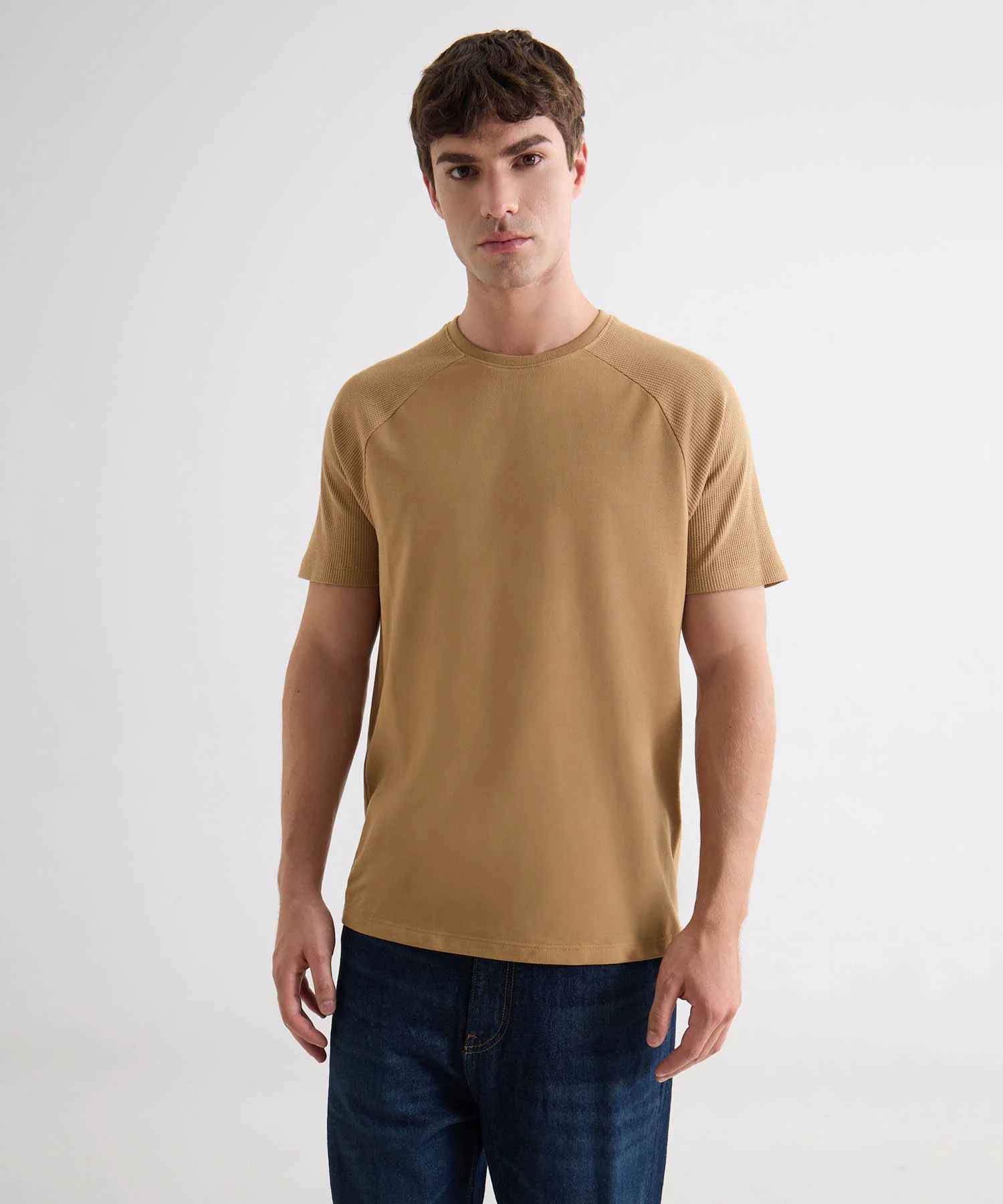 CAMISETA MANGA CORTA CUELLO REDONDO 45092834