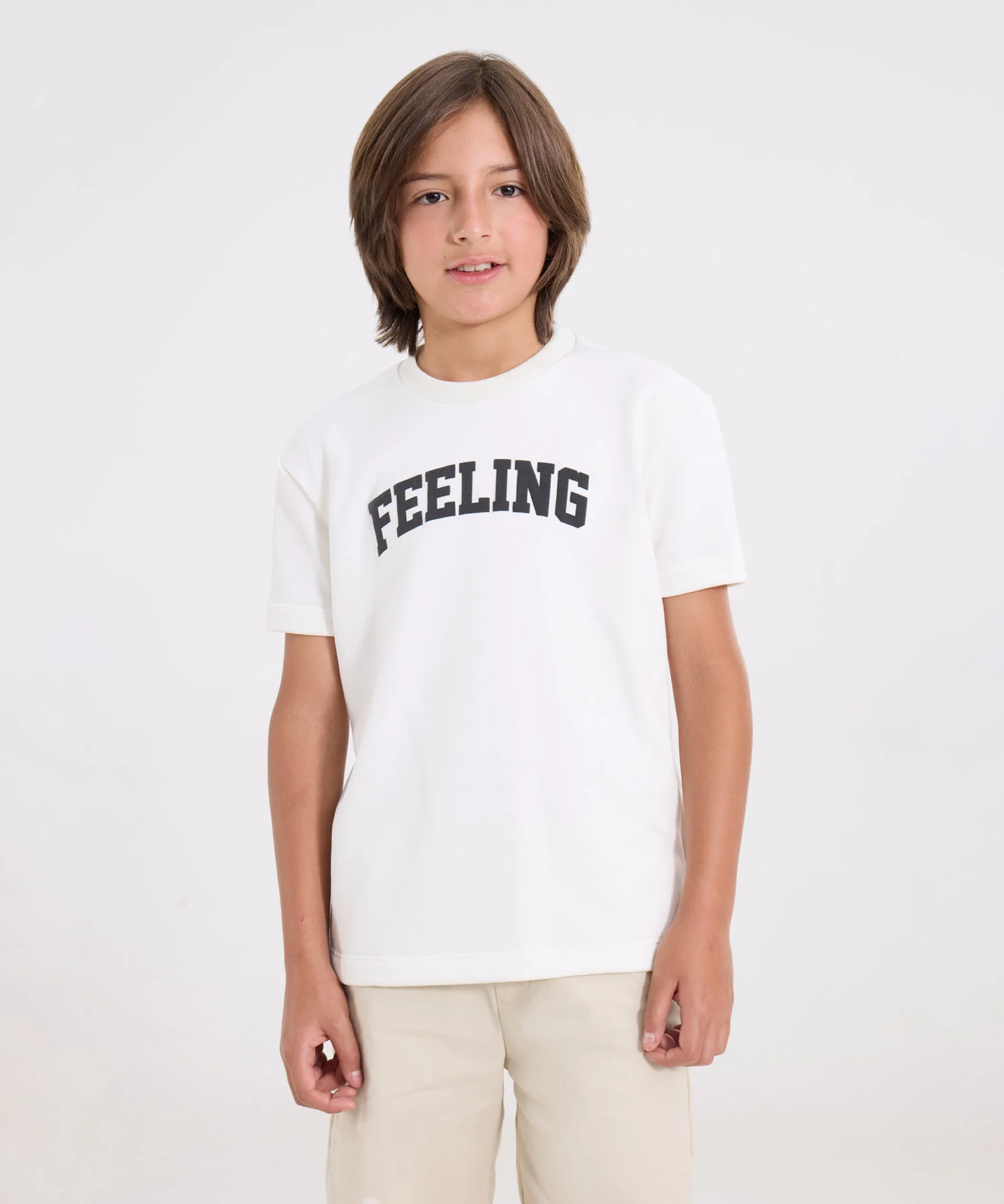 CAMISETA MANGA CORTA CUELLO REDONDO 80090315