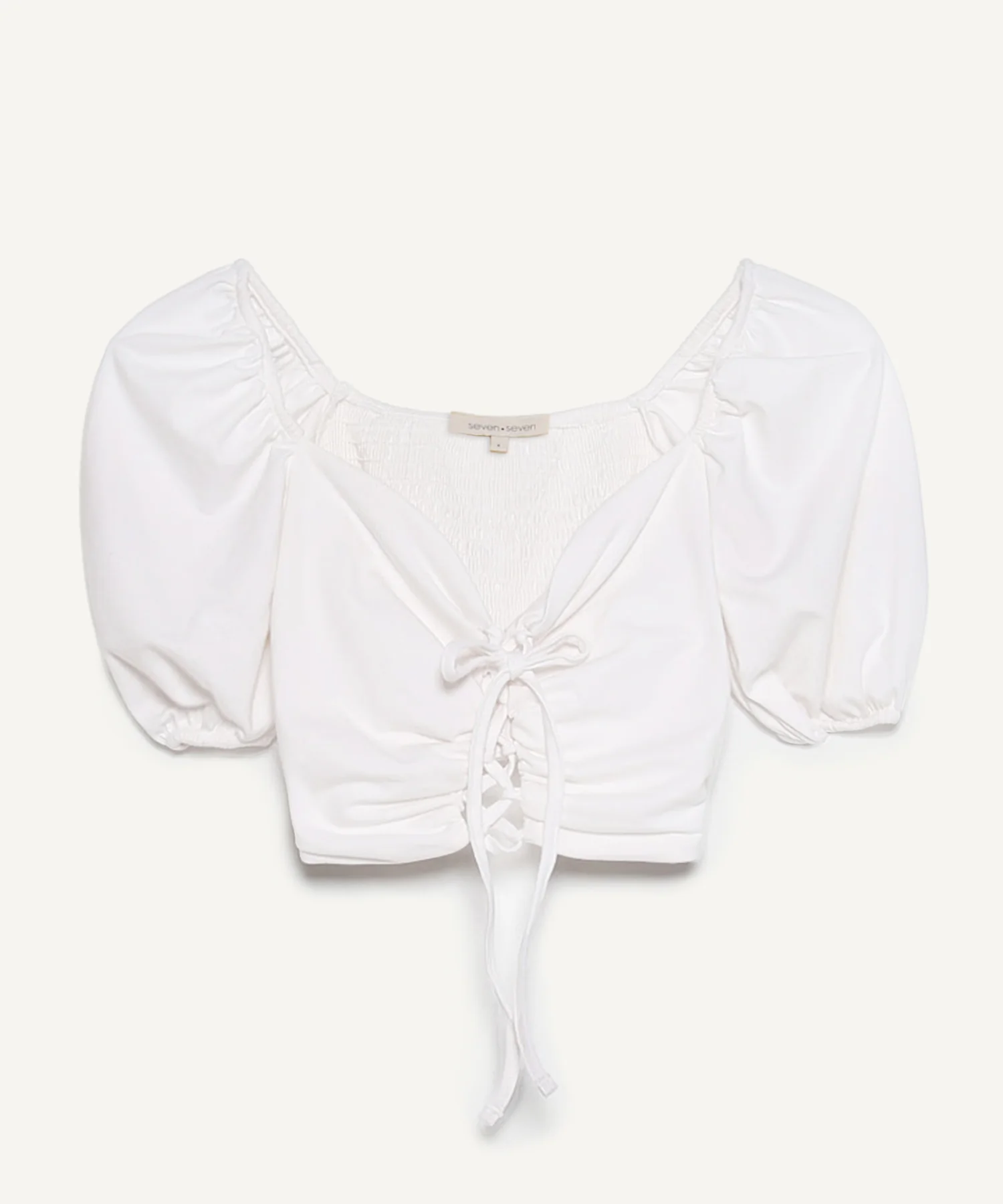 CAMISETA MANGA CORTA LACE UP DELANTERO 28095243 - Image 5