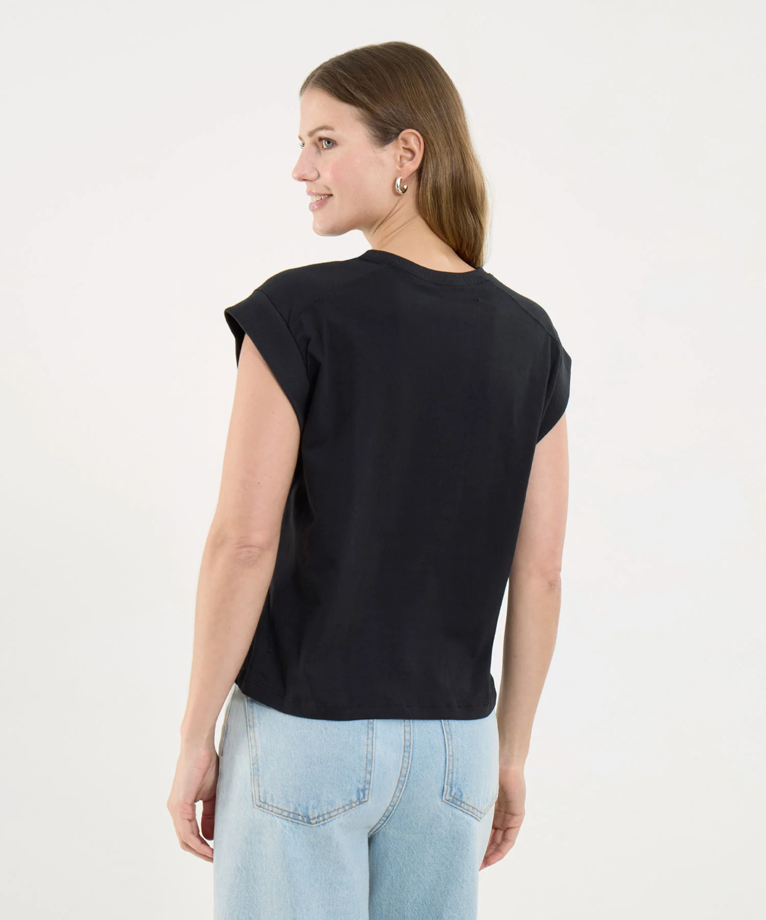 CAMISETA MANGA SISA CUELLO REDONDO 40092245 - Image 2