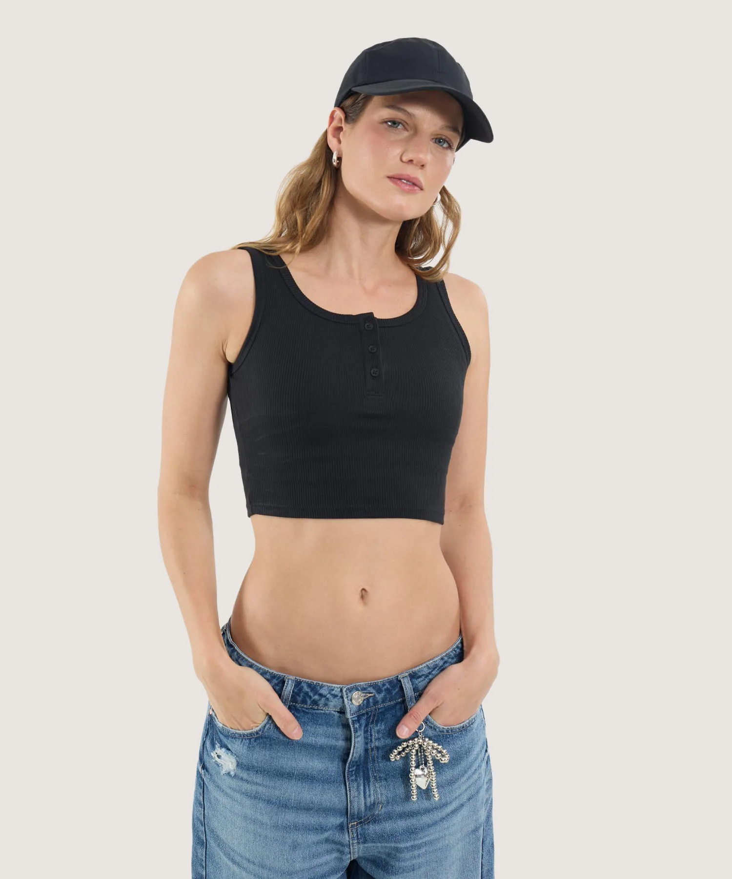 CAMISETA MANGA SISA CUELLO REDONDO 40092500