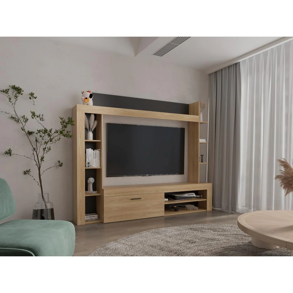 CENTRO DE ENTRETENIMIENTO SENSI, FRESNO EUROPEO Y WENGUE, TIENE CAPACIDAD PARA TV HASTA DE 75" - Image 3