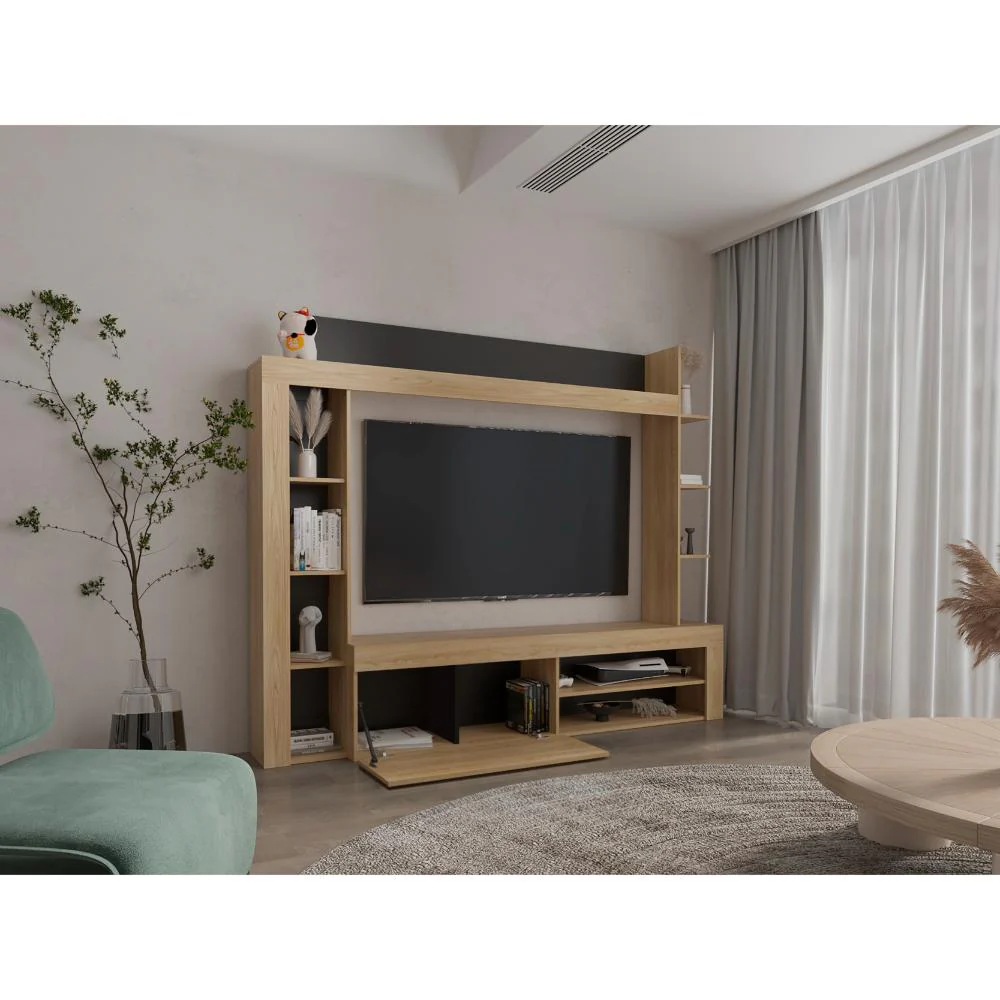 CENTRO DE ENTRETENIMIENTO SENSI, FRESNO EUROPEO Y WENGUE, TIENE CAPACIDAD PARA TV HASTA DE 75" - Image 4
