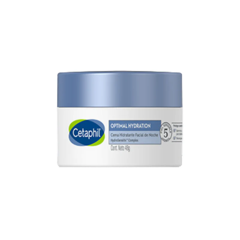 CETAPHIL OPTIMAL HYDRATION CREMA HIDRATANTE FACIAL DE NOCHE X 48G