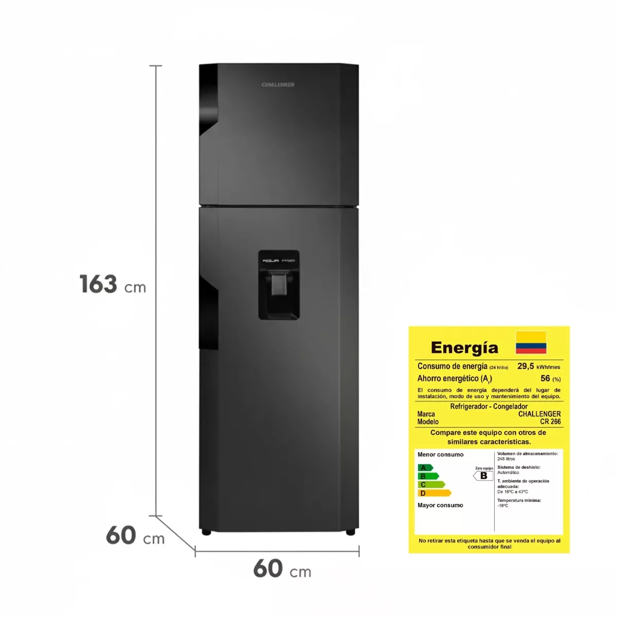 CHALLENGER NEVERA NO FROST CR 266 - Image 4