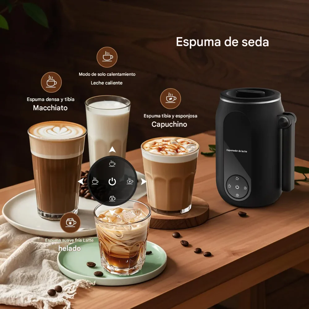CHOCOLATERA ELÉCTRICA ESPUMADOR DE LECHE PANTALLA DIGITAL 250ML - Image 7