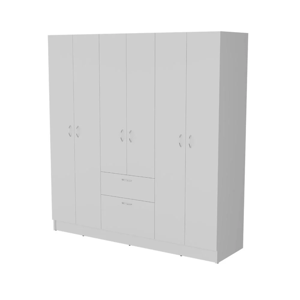 CLOSET ADIRA, BLANCO, CON SIETE PUERTAS ABATIBLES Y UN CAJON ZF - Image 4