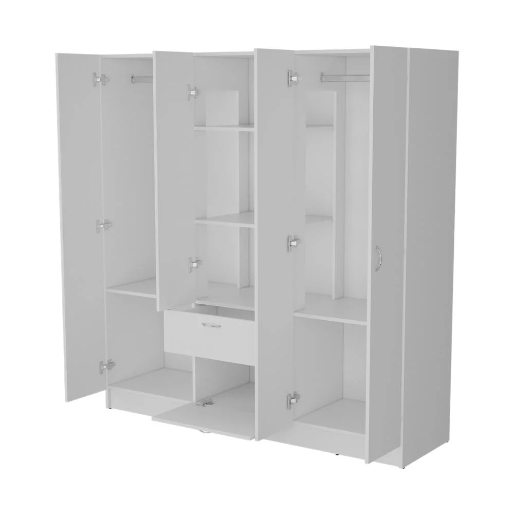 CLOSET ADIRA, BLANCO, CON SIETE PUERTAS ABATIBLES Y UN CAJON ZF - Image 5