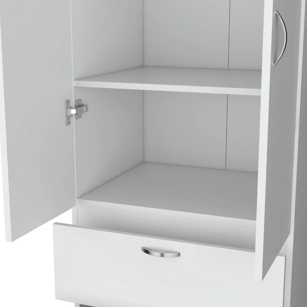 CLOSET AGATA, BLANCO, CON DOS PUERTAS Y DOS CAJONES ZF - Image 6