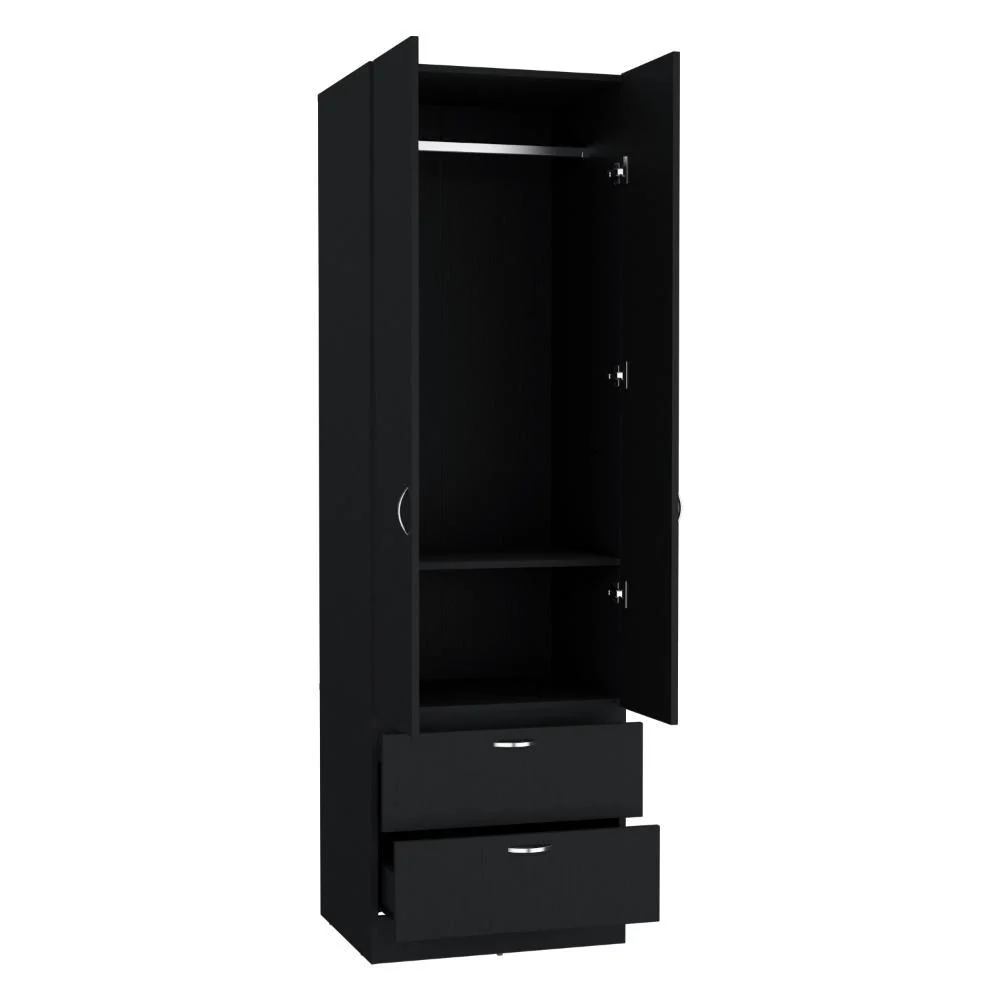 CLOSET AGATA, WENGUE, CON DOS PUERTAS Y DOS CAJONES ZF - Image 5