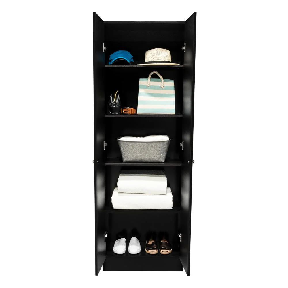 CLOSET AINARA, WENGUE, CON CINCO ENTREPAÑOS - Image 6