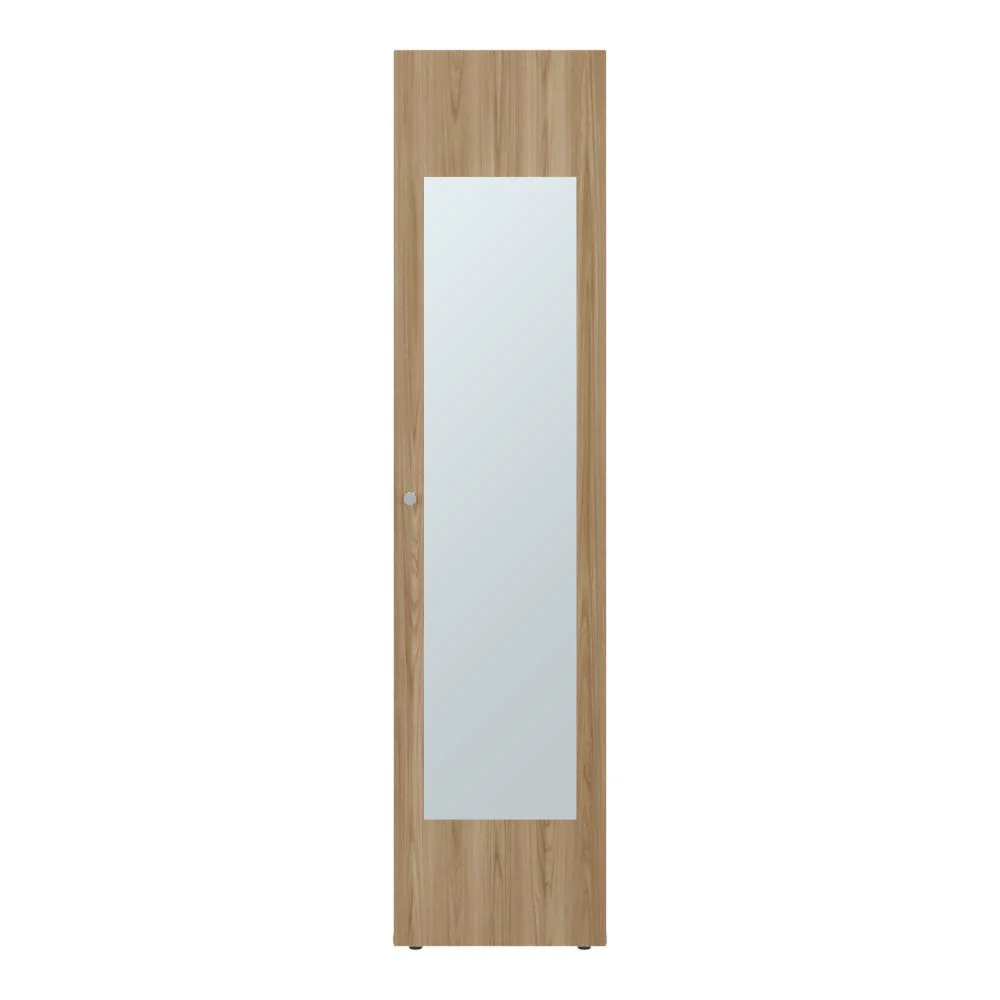 Closet Alma, Fresno Europeo Y Blanco, Con Espejo, una puerta abatible variedad de entrepaños ZF - Image 3