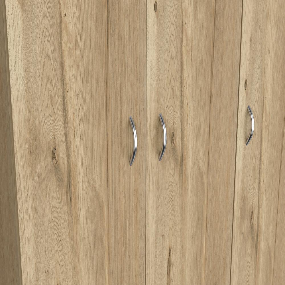 CLOSET AMÉRICA, CAFÉ CLARO Y WENGUE, CON DOS CAJONES Y VARIEDAD DE ENTREPAÑOS ZF - Image 3