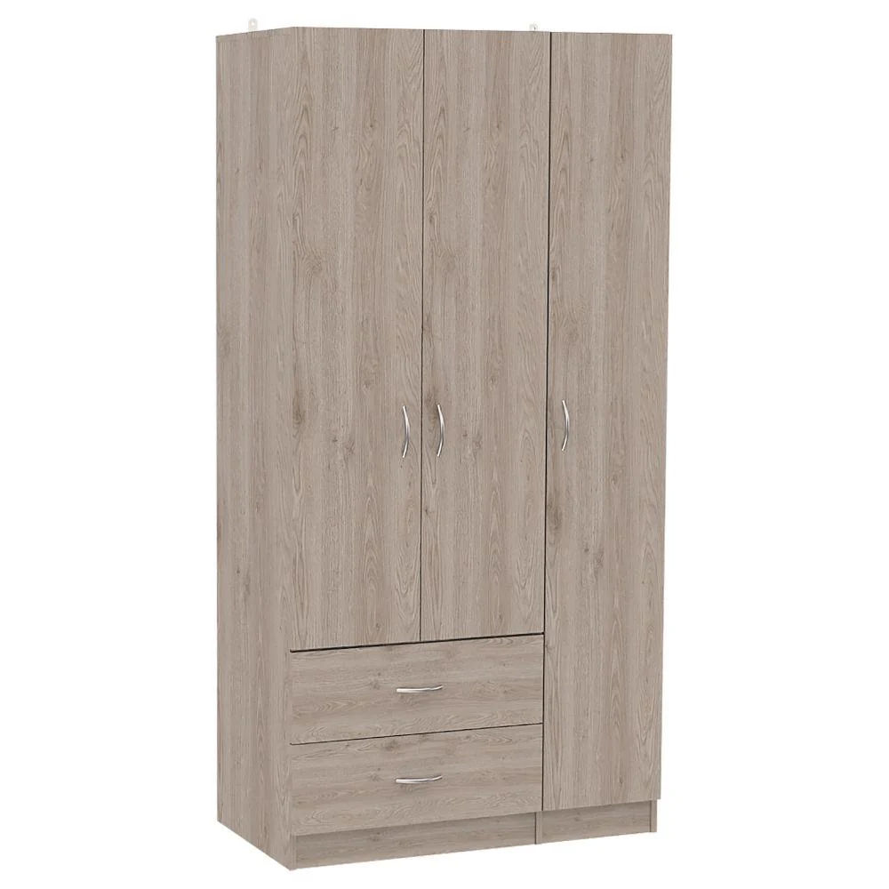 CLOSET AMÉRICA, HUMO, CON DOS CAJONES Y AMPLIOS ESPACIOS PARA GUARDAR ROPA    ZF - Image 5