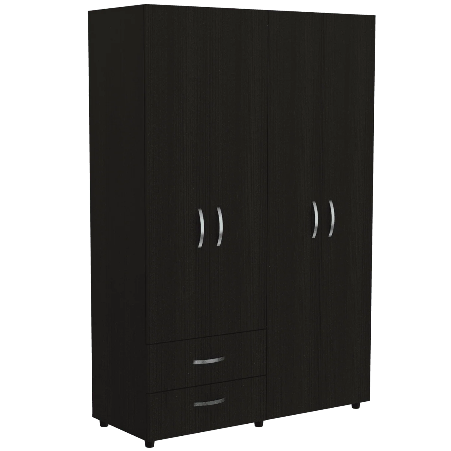 CLOSET ARKOLA, WENGUE, CON DOS CAJONES ORGANIZADORES Y CUATRO PUERTAS ABATIBLES - Image 6