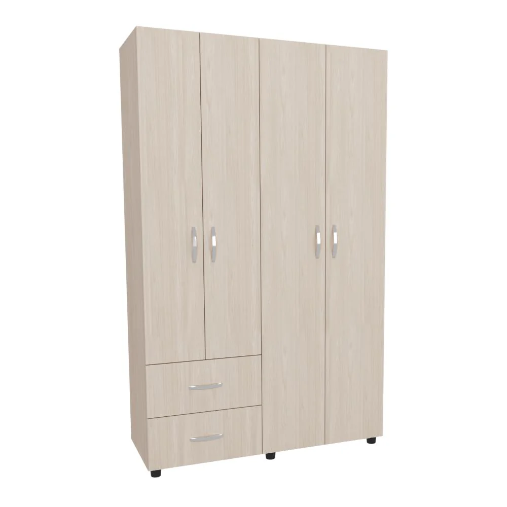 CLOSET BARIN 120, NEVADO Y BLANCO, CON CAJONES DE GRAN CAPACIDAD PARA SU ALMACENAMIENTO - Image 5