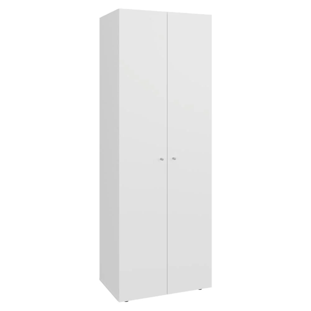 CLOSET BEICO, BLANCO DUQUEZA, CON DOS PUERTAS ABATIBLES Y CUATRO ENTREPAÑOS - Image 5