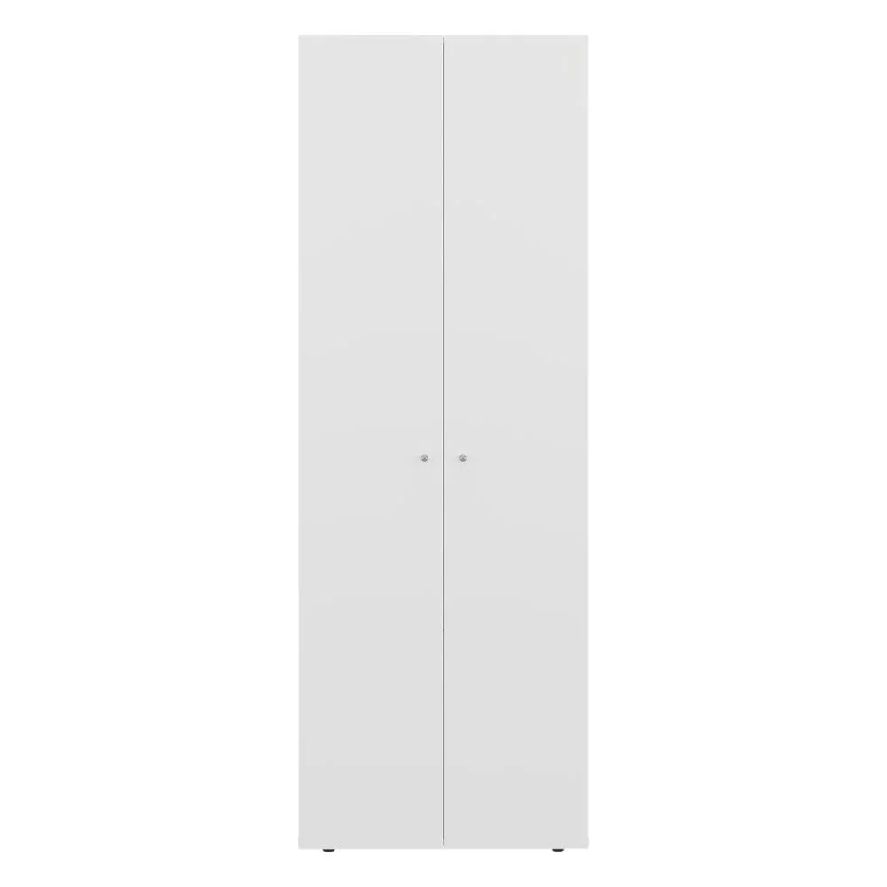CLOSET BEICO, BLANCO DUQUEZA, CON DOS PUERTAS ABATIBLES Y CUATRO ENTREPAÑOS - Image 6