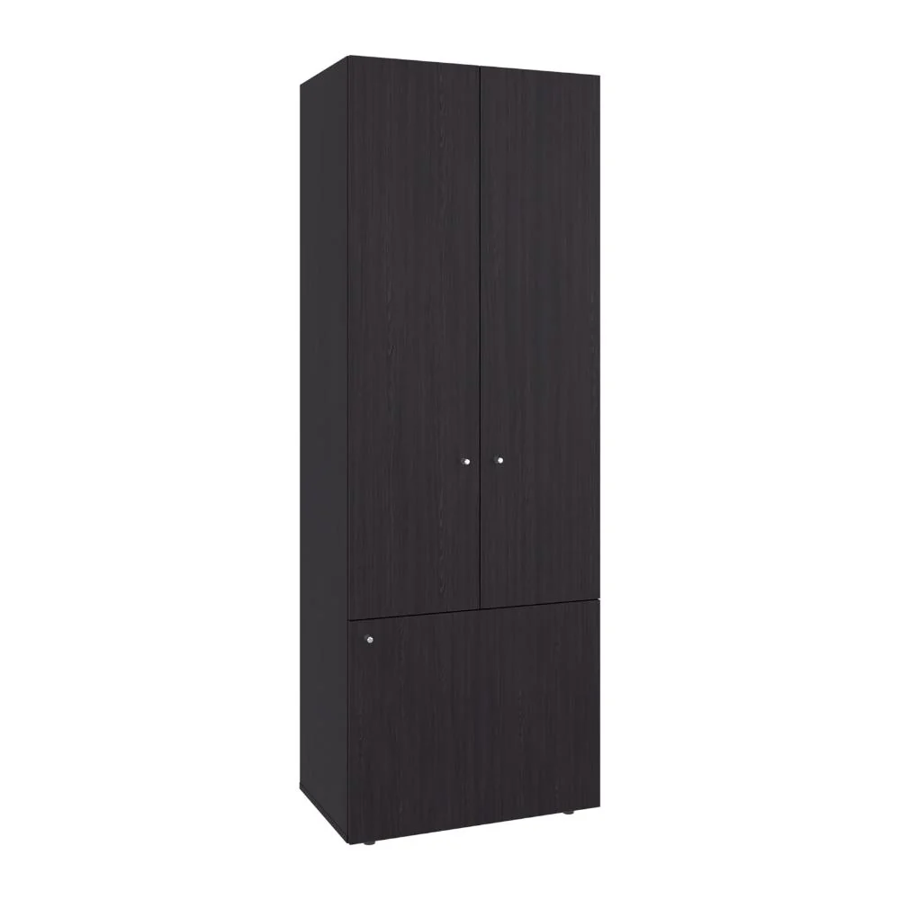 CLOSET BEICO II, FRESNO EUROPEO Y BLANCO DUQUEZA, CON TRES PUERTAS ABATIBLES Y CUATRO ENTREPAÑOS ZF - Image 5